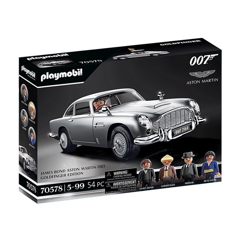 PLAYMOBIL® Aston Martin 70578 - James Bond Aston Martin DB5 - Edition Goldfinger PLAYMOBIL® Aston Martin 70578 - James Bond Aston Martin DB5 - Edition Goldfinger