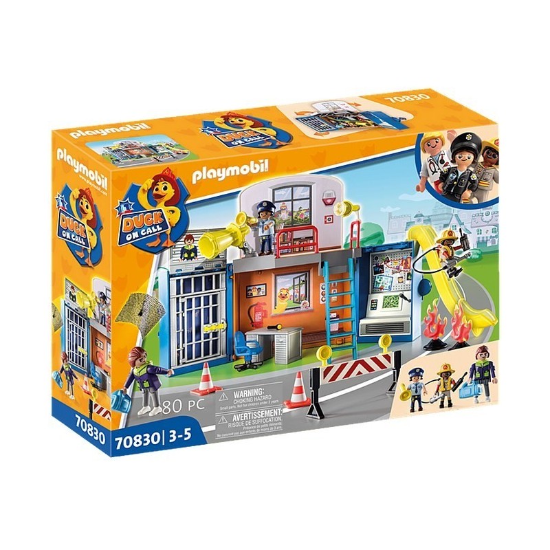 PLAYMOBIL® DUCK ON CALL - 70830 - Centre d'opération mobile
