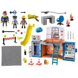 PLAYMOBIL® DUCK ON CALL - 70830 - Centre d'opération mobile