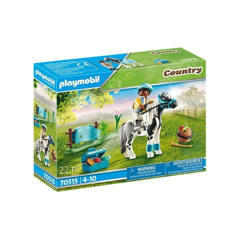 PLAYMOBIL® Country - 70515 -  Cavalier et poney Lewitzer