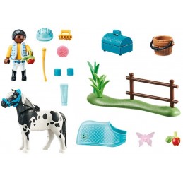 PLAYMOBIL® Country - 70515 -  Cavalier et poney Lewitzer