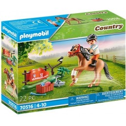 PLAYMOBIL® Country - 70516 - Cavalier et poney Connemara