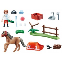 PLAYMOBIL® Country - 70516 - Cavalier et poney Connemara