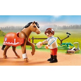 PLAYMOBIL® Country - 70516 - Cavalier et poney Connemara