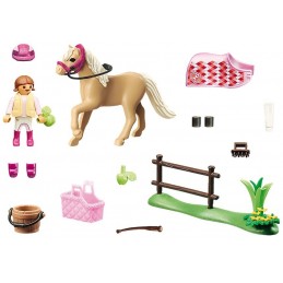 PLAYMOBIL® Country - 70521 - Cavalière avec poney beige