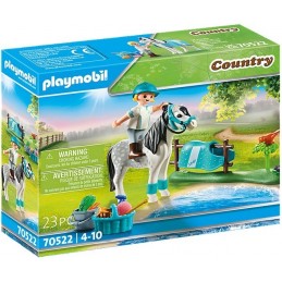 PLAYMOBIL® Country - 70522 - Cavalière avec poney gris