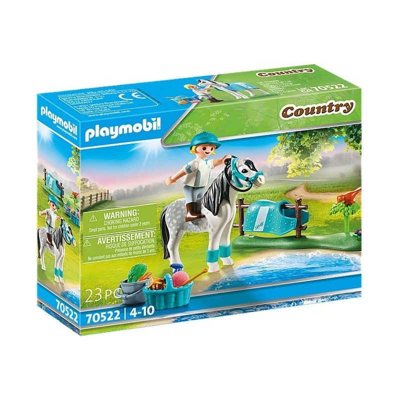 PLAYMOBIL® Country - 70522 - Cavalière avec poney gris