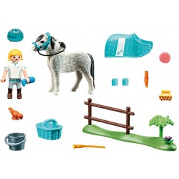 PLAYMOBIL® Country - 70522 - Cavalière avec poney gris