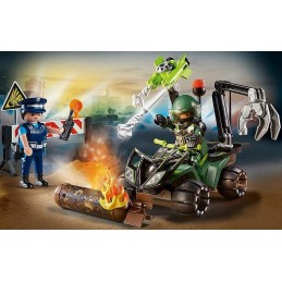 PLAYMOBIL® City Action - 70817 - Starter Pack Policier et démineur