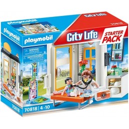 PLAYMOBIL® City Life - 70818 - Starter Pack Cabinet de pédiatre