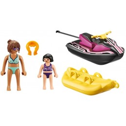 PLAYMOBIL® Family Fun® - 70906 - Starter Pack Scooter des mers et banane flottante