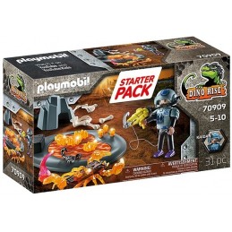 PLAYMOBIL® Dino Rise - 70909 - Starter Pack Agent avec Scorpion de feu