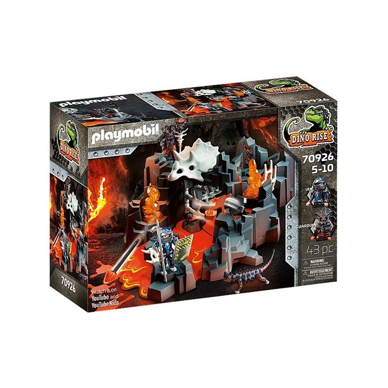 PLAYMOBIL® Dino Rise - 70926 - Gardien de la Mine de Lave