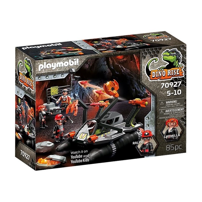 PLAYMOBIL® Dino Rise - 70927 - Navette de démolition de la Comet Corp.