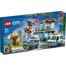LEGO® City® 60371 - Le QG...