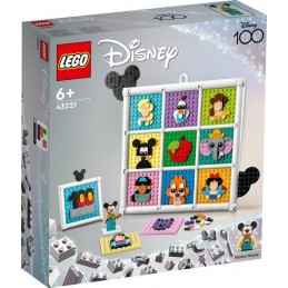 LEGO® Disney™ 43221 - 100 ans d'icônes Disney