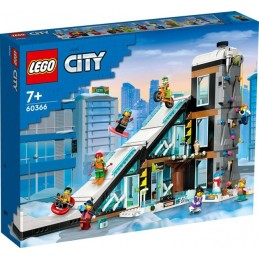 LEGO® City® 60366 - Le complexe de ski et d’escalade
