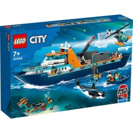LEGO® City® 60368 - Le navire d’exploration arctique