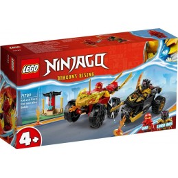 LEGO® Ninjago® 71789 -  Le combat en voiture et en moto de Kai et Ras