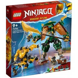 LEGO® Ninjago® 71794 - L'équipe de robots des ninjas Lloyd et Arin