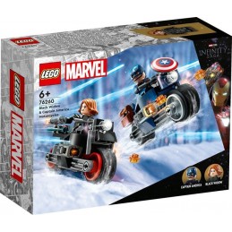 LEGO® MARVEL 76260 - Les motos de Black Widow et de Captain America
