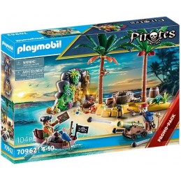 PLAYMOBIL® Pirates - 70962 - Ilôt des pirates