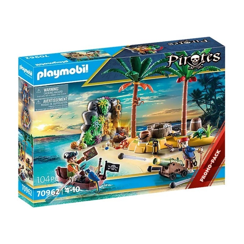 PLAYMOBIL® Pirates - 70962 - Ilôt des pirates