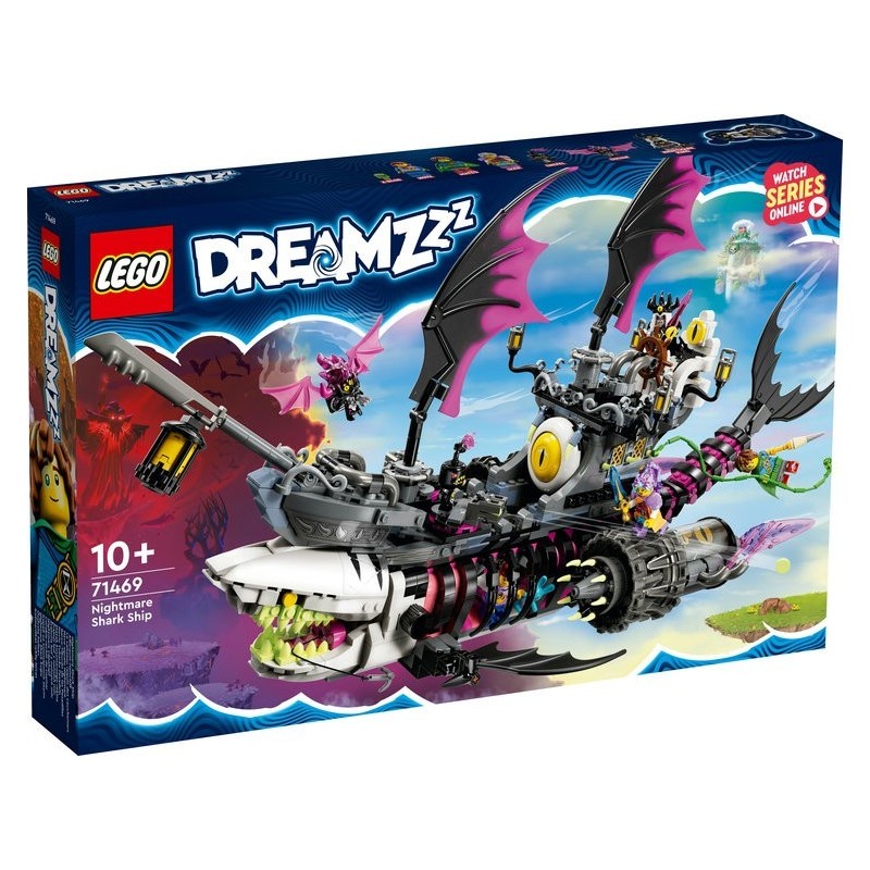 LEGO® DREAMZzz™ 71469 - Le vaisseau requin des cauchemars