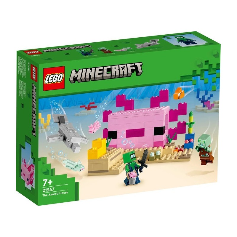 LEGO®  Minecraft™  21247 - La maison axolotl