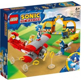 LEGO® Sonic 76991 - L’avion Tornado et l'atelier de Tails