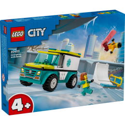 LEGO City 60403 L’Ambulance...