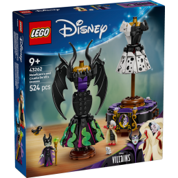 LEGO ǀ Disney Villains 43262 Les Robes de Maléfique et Cruella D’Enfer