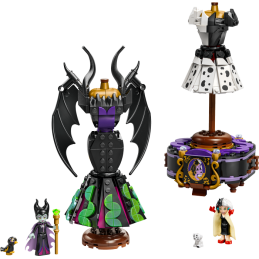 LEGO ǀ Disney Villains 43262 Les Robes de Maléfique et Cruella D’Enfer