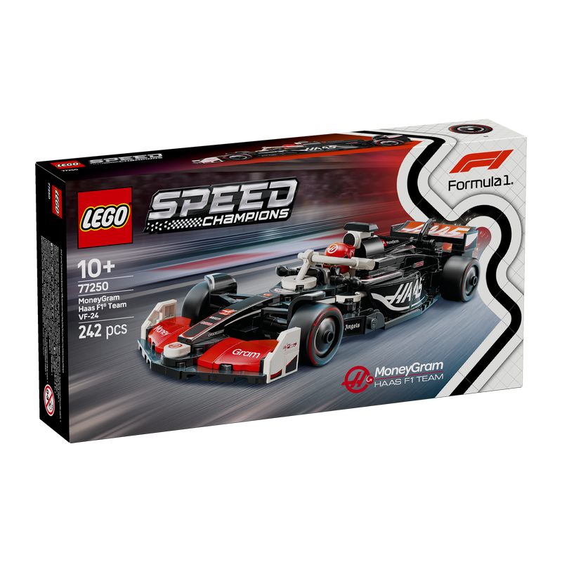 LEGO Speed Champions 77250 Voiture F1 MoneyGram Haas Team VF-24