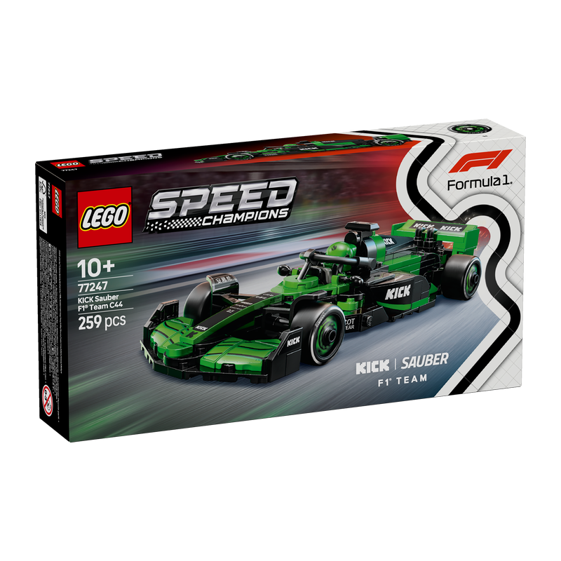 LEGO Speed Champions 77247 Voiture F1 KICK Sauber Team C44