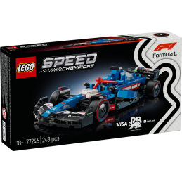 LEGO Speed Champions 77246 Voiture F1 Visa Cash App RB VCARB 01