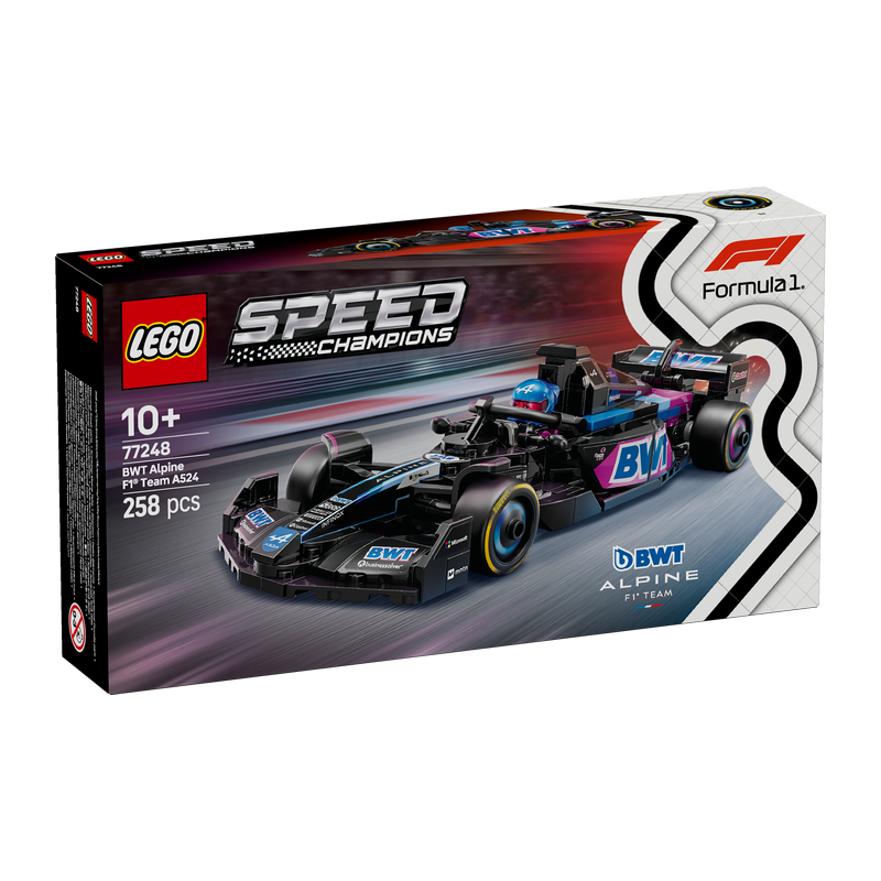 LEGO Speed Champions 77248 Voiture F1 BWT Alpine Team A524
