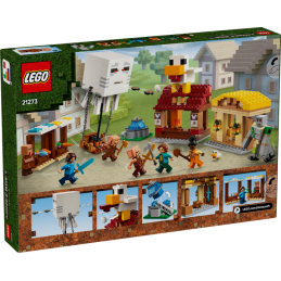LEGO Minecraft 21273 Les Ghasts à l’attaque du village