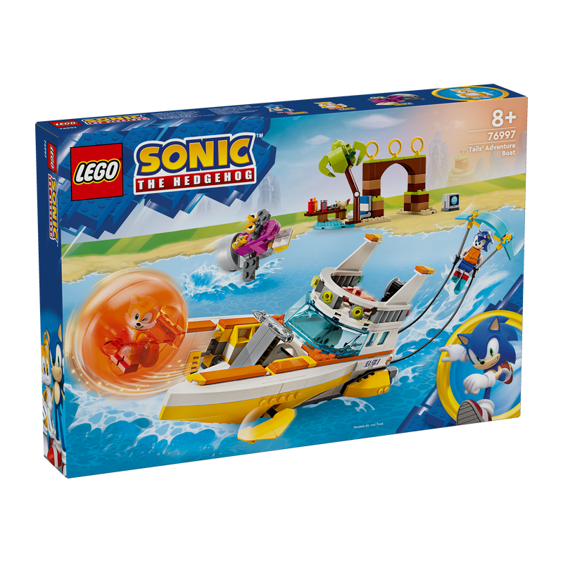 LEGO Sonic the Hedgehog 76997 Le bateau d’aventures de Tails LEGO Sonic the Hedgehog 76997 Le bateau d’aventures de Tails