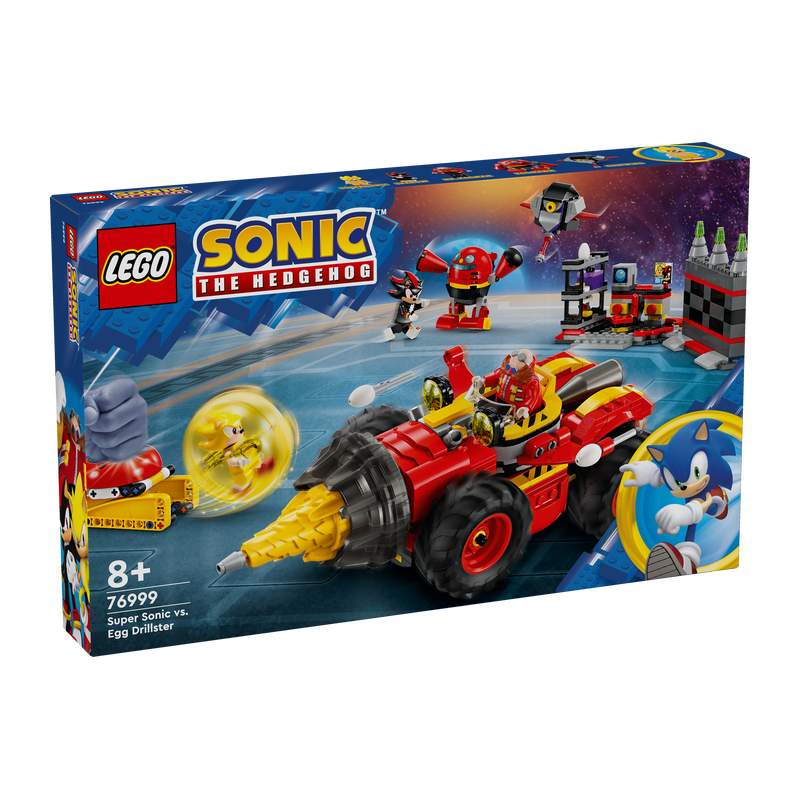 LEGO Sonic the Hedgehog 76999 Super Sonic contre Egg Drillster LEGO Sonic the Hedgehog 76999 Super Sonic contre Egg Drillster