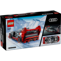 LEGO Speed Champions 76921 Voiture de Course Audi S1 e-Tron Quattro