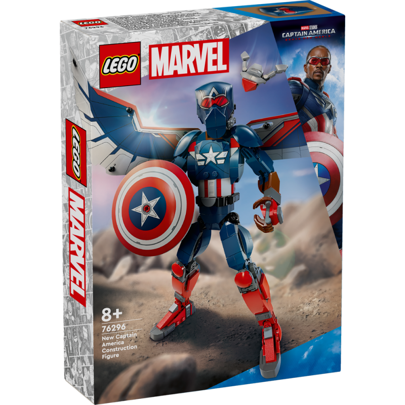 LEGO Marvel 76296 Figurine du nouveau Captain America LEGO Marvel 76296 Figurine du nouveau Captain America