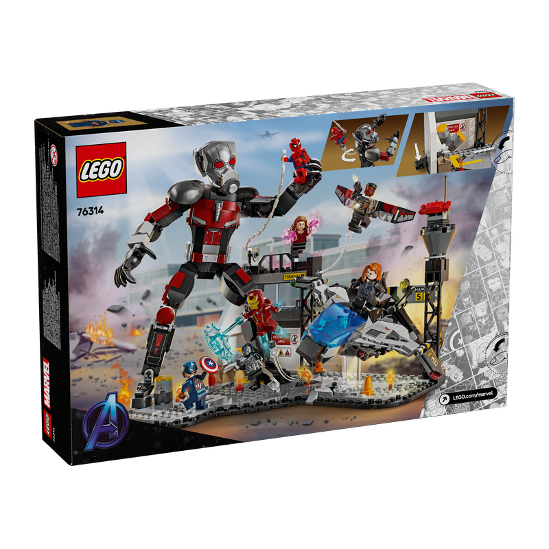 LEGO Marvel 76314 Le combat de Captain America : Civil War LEGO Marvel 76314 Le combat de Captain America : Civil War