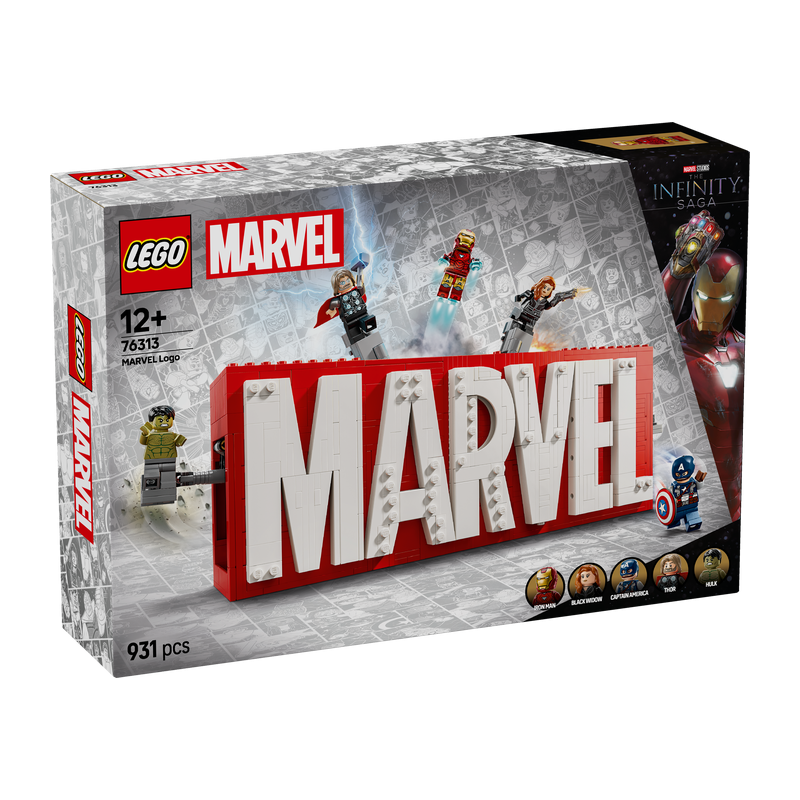 LEGO Marvel 76313 Logo MARVEL et ses super héros LEGO Marvel 76313 Logo MARVEL et ses super héros