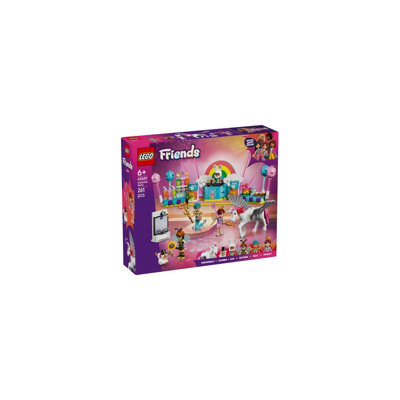 LEGO Friends 42661 Soirée Déguisée avec une Licorne et une Fée