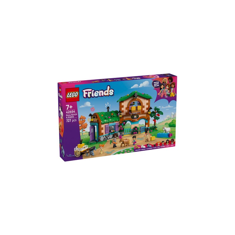 LEGO® Friends 42654 Le Ranch et les Écuries des Poneys LEGO® Friends 42654 Le Ranch et les Écuries des Poneys