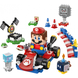 LEGO Super Mario 72043 - Mario Kart™ – Mario™ interactif et kart standard