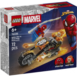 LEGO® Marvel 76335 Spider-Man et sa moto contre Ghost Rider