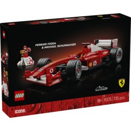 LEGO Icons Ferrari F2004 &...