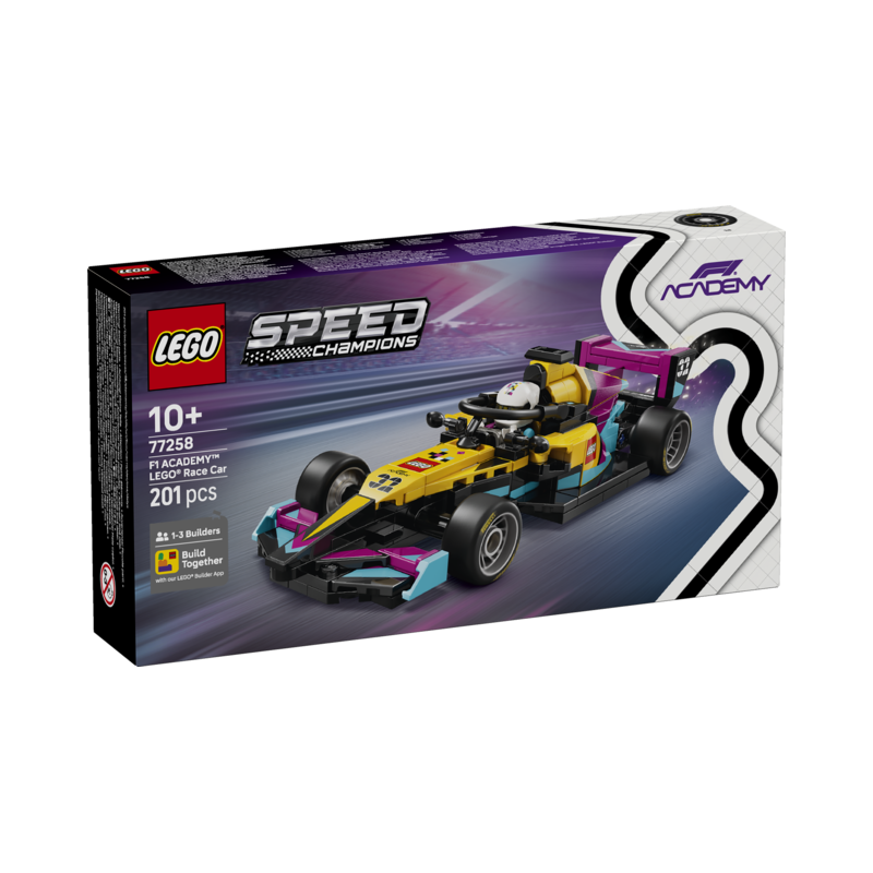 LEGO Speed Champions Voiture de course F1 ACADEMY - 77258